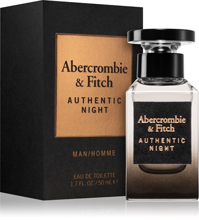 Abercrombie & Fitch Authentic Night Men Eau de Toilette para hombre